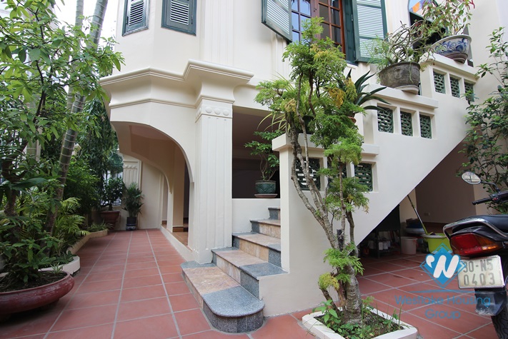  A beautiful mansion with lots of charms for rent in Tay Ho
